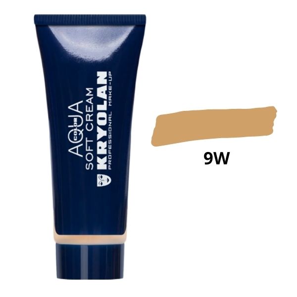 Аквагрим кремообразный Aquacolor Soft Сream Kryolan 9W Аквагрим кремообразный Aquacolor Soft Сream Kryolan 9W