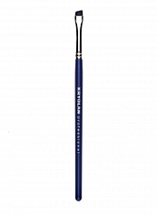 Кисть для бровей из черного упругого нейлона со скосом Kryolan 8M-3H4